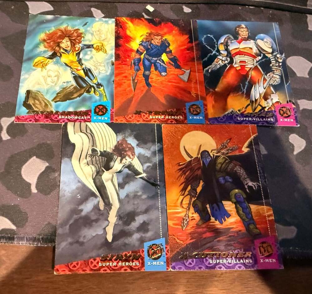 1994 Fleer Ultra X-Men Trading Cards Lot of 5